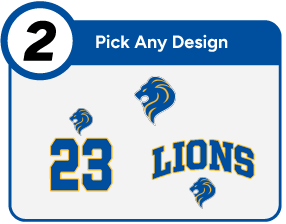 SAN DIEGO JEWISH ACADEMY LIONS Customize It Banner - Step 2 Banner