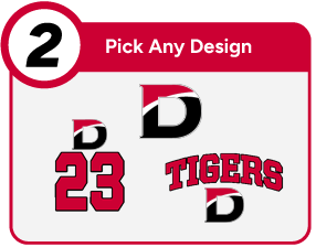 DARBY HIGH SCHOOL TIGERS Customize It Banner - Step 2 Banner
