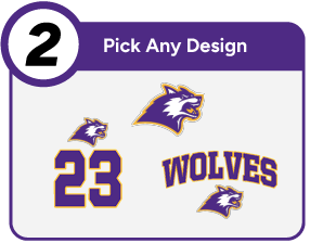 LYNDON B JOHNSON HIGH SCHOOL WOLVES Customize It Banner - Step 2 Banner