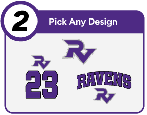 RIDGEVIEW HIGH SCHOOL RAVENS Customize It Banner - Step 2 Banner