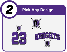 INDEPENDENCE HIGH SCHOOL KNIGHTS Customize It Banner - Step 2 Banner