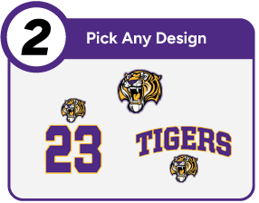 DUPREE HIGH SCHOOL TIGERS Customize It Banner - Step 2 Banner