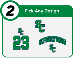 ST. CHARLES HIGH SCHOOL SPARTANS Customize It Banner - Step 2 Banner