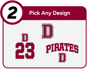 DAYTON HIGH SCHOOL PIRATES Customize It Banner - Step 2 Banner