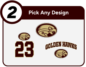 BETHLEHEM CATHOLIC GOLDEN HAWKS Customize It Banner - Step 2 Banner