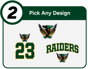 BURNEY SENIOR HIGH SCHOOL RAIDERS Customize It Banner - Step 2 Banner