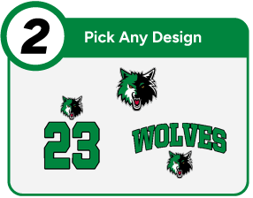 MOORCROFT HIGH SCHOOL WOLVES Customize It Banner - Step 2 Banner