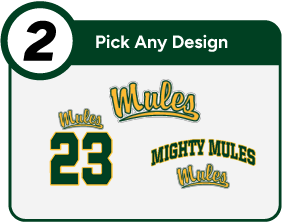 LEILEHUA HIGH SCHOOL MIGHTY MULES Customize It Banner - Step 2 Banner