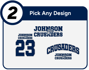 A L JOHNSON HIGH SCHOOL CRUSADERS Customize It Banner - Step 2 Banner