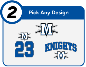 MCCALLUM HIGH SCHOOL KNIGHTS Customize It Banner - Step 2 Banner