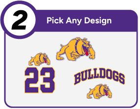 WYLIE HIGH SCHOOL BULLDOGS Customize It Banner - Step 2 Banner