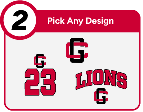 GRACE CHRISTIAN ACADEMY LIONS Customize It Banner - Step 2 Banner
