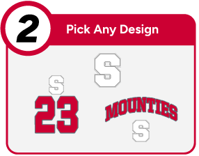 SOUTHMONT SENIOR HIGH SCHOOL MOUNTIES Customize It Banner - Step 2 Banner