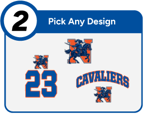 RICHLAND NORTHEAST HIGH SCHOOL CAVALIERS Customize It Banner - Step 2 Banner