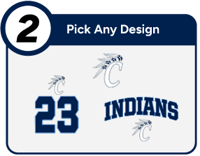 CLEARWATER HIGH SCHOOL INDIANS Customize It Banner - Step 2 Banner
