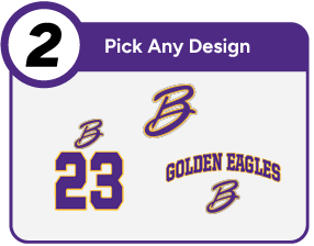 BELLBROOK GOLDEN EAGLES The Official Online Store Customize It Banner - Step 2 Banner
