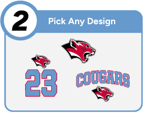 CROW HIGH SCHOOL Cougars Online Store Customize It Banner - Step 2 Banner