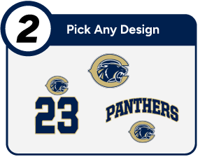 COLLINGSWOOD HIGH SCHOOL PANTHERS Customize It Banner - Step 2 Banner