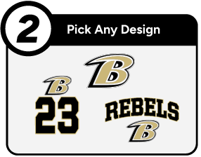 BOYLE COUNTY HIGH SCHOOL REBELS Customize It Banner - Step 2 Banner