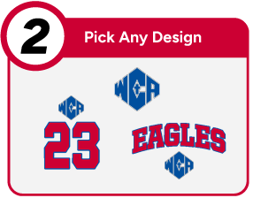 WARNER CHRISTIAN ACADEMY EAGLES Customize It Banner - Step 2 Banner
