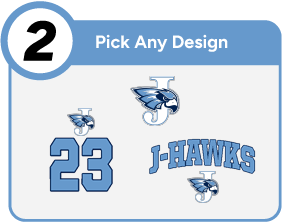 JEFFERSON SENIOR HIGH SCHOOL J-HAWKS Customize It Banner - Step 2 Banner