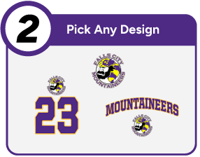 FALLS CITY HIGH SCHOOL MOUNTAINEERS Customize It Banner - Step 2 Banner