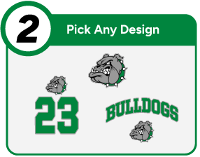 BRANTLEY HIGH SCHOOL BULLDOGS Customize It Banner - Step 2 Banner