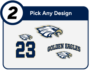 BETHPAGE HIGH SCHOOL GOLDEN EAGLES Customize It Banner - Step 2 Banner