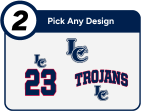 LAMAR COUNTY HIGH SCHOOL TROJANS Customize It Banner - Step 2 Banner