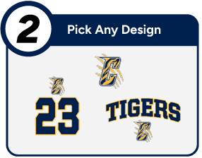 CHILTON HIGH SCHOOL TIGERS Customize It Banner - Step 2 Banner