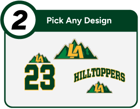 LOS ALAMOS HIGH SCHOOL HILLTOPPERS Customize It Banner - Step 2 Banner