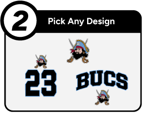 Valdez Bucs Customize It Banner - Step 2 Banner