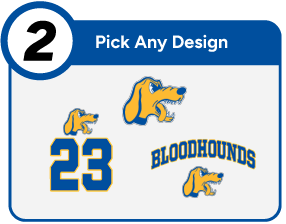AUBURNDALE SENIOR HIGH SCHOOL BLOODHOUNDS Customize It Banner - Step 2 Banner