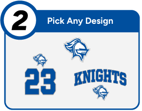 ST JOSEPH HIGH SCHOOL KNIGHTS Customize It Banner - Step 2 Banner