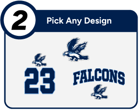 PARKVIEW CHRISTIAN ACADEMY FALCONS Customize It Banner - Step 2 Banner