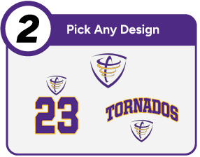 Concordia Tornados Customize It Banner - Step 2 Banner