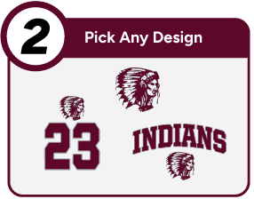 ELKO HIGH SCHOOL INDIANS Customize It Banner - Step 2 Banner