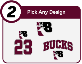 BUCHANAN HIGH SCHOOL BUCKS Customize It Banner - Step 2 Banner