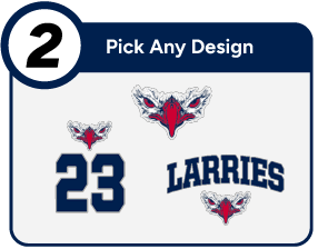 SAINT LAWRENCE CENTRAL HIGH SCHOOL LARRIES Customize It Banner - Step 2 Banner