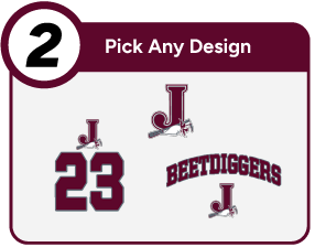 JORDAN HIGH SCHOOL BEETDIGGERS Customize It Banner - Step 2 Banner