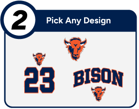 BUFFALO GROVE HIGH SCHOOL BISON Customize It Banner - Step 2 Banner