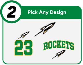CONOTTON VALLEY HIGH SCHOOL ROCKETS Customize It Banner - Step 2 Banner
