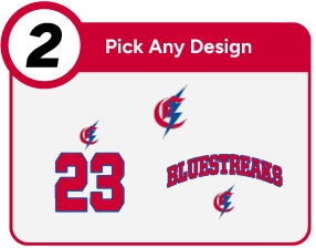 CHISHOLM HIGH SCHOOL BLUESTREAKS Customize It Banner - Step 2 Banner