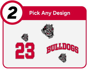 BENTLEY SENIOR HIGH SCHOOL BULLDOGS Customize It Banner - Step 2 Banner