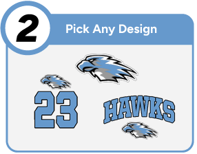 Hutchison High School Hawks Customize It Banner - Step 2 Banner