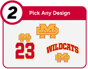 MATER DEI HIGH SCHOOL WILDCATS Customize It Banner - Step 2 Banner
