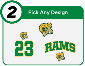 WARDLAW HARTRIDGE SCHOOL RAMS Customize It Banner - Step 2 Banner