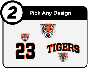 HOWARD HIGH SCHOOL TIGERS Customize It Banner - Step 2 Banner
