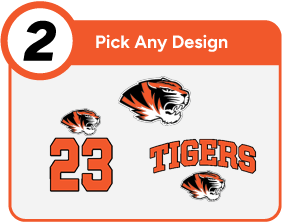 MEIGS COUNTY HIGH SCHOOL TIGERS Customize It Banner - Step 2 Banner