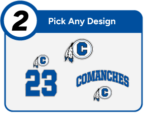 CAHOKIA HIGH SCHOOL COMANCHES Customize It Banner - Step 2 Banner